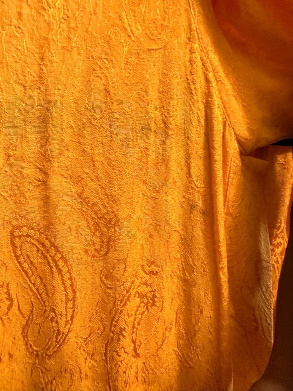 Zara Sleeveless Orange Wide-Leg Jumpsuit - Picture 9 of 12
